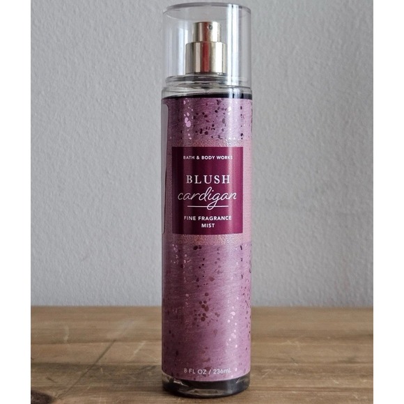 Bath & Body Works  BLUSH CARDIGAN Fine Fragrance Mist Spray Retired 8oz Rare - Picture 1 of 16
